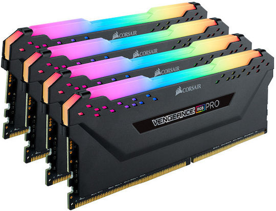 Corsair Vengeance RGB Pro 128GB DDR4 RAM with 4 Modules (4x32GB) and 3200 Speed for Desktop