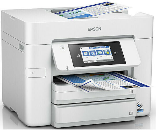 Epson WorkForce Pro WF-C4810DTWF Colour All In One Inkjet Printer with WiFi and Mobile Printing
