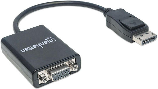 Manhattan Convertor DisplayPort masculin în VGA feminin 1buc 151962