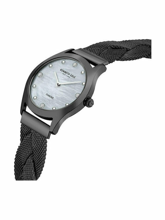 Kenneth Cole Ρολόι Μπαταρίας με Μεταλλικό Μπρασελέ