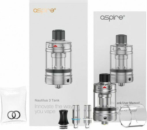 Aspire Nautilus 3 4ml 24mm Silver