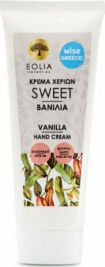 Eolia Cosmetics Vanilla Ενυδατική Κρέμα για Σκασμένα Χέρια 75ml
