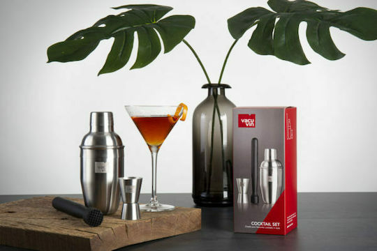 Vacu Vin Σετ Cocktail Ανοξείδωτο 3τμχ 7889362