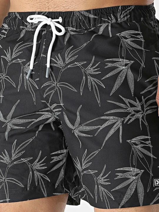 Ανδρικό Μαγιό Σορτς Μαύρο Floral