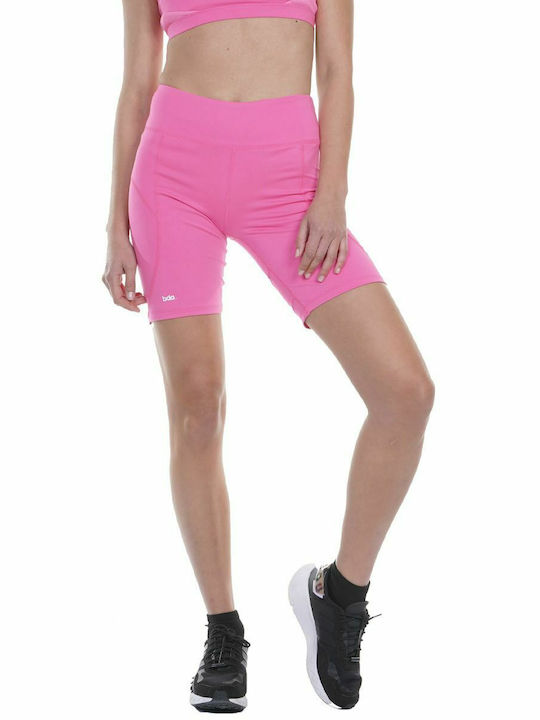 Women's Bike Training Legging High Waisted Pink