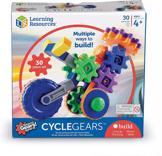 Learning Resources Cycle Gears STEM Lernspiel Technik für 4+ Jahre