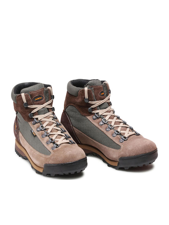 Aku Slope GTX Ανδρικά Ορειβατικά Μποτάκια Αδιάβροχα με Μεμβράνη Gore-Tex Καφέ