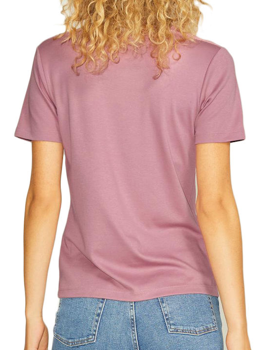 Jack & Jones Women's T-shirt Pink