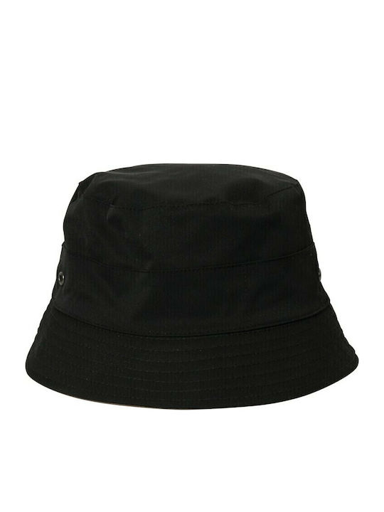 Emerson Fabric Men's Hat Bucket Style Black / Beige