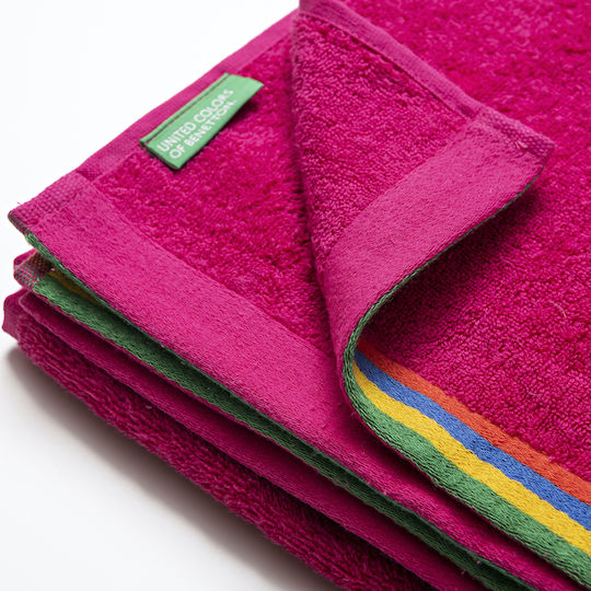 Benetton Kids Beach Towel Fuchsia 140x70cm