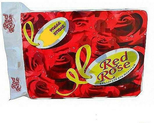 Red Rose Toilet Paper 8 Rolls (145gr/Roll)