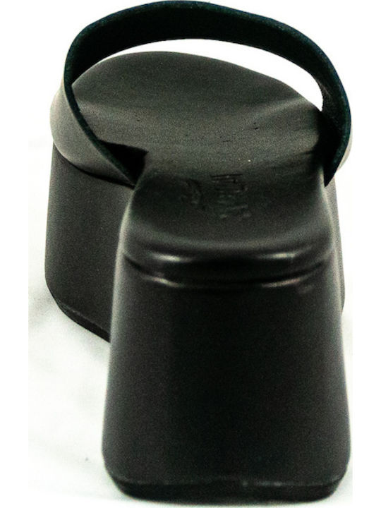 Platforme Dama Tip Slip On Negre