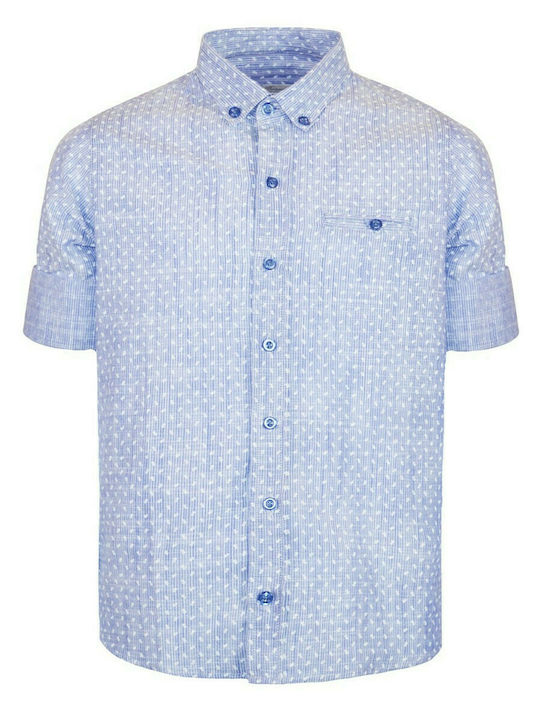 Energiers Kids Polka Dot Shirt Light Blue