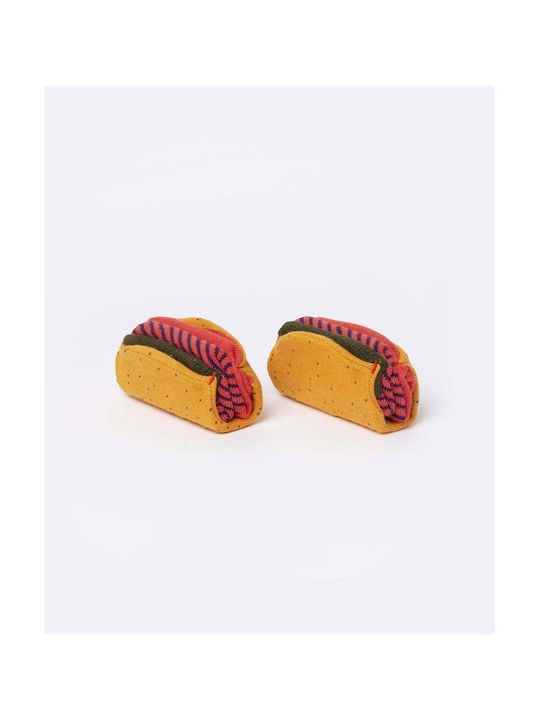 Eat My Socks Spicy Taco Ανδρικές Κάλτσες με Σχέδια Πολύχρωμες Eat My Socks Spicy Taco Ανδρικές Κάλτσες με Σχέδια Πολύχρωμες