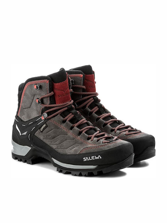 Salewa Mountain Trainer Mid GTX Men's Hiking Waterproof Boots With Gore-Tex Membrane Gray