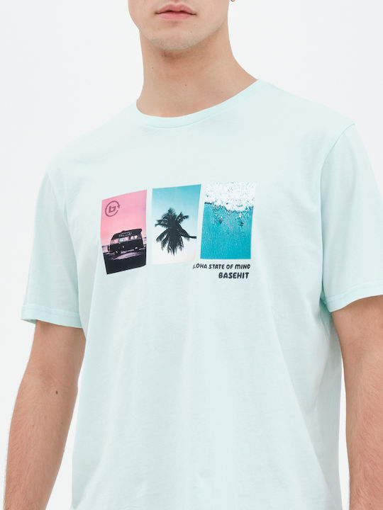 T-shirt Τιρκουάζ