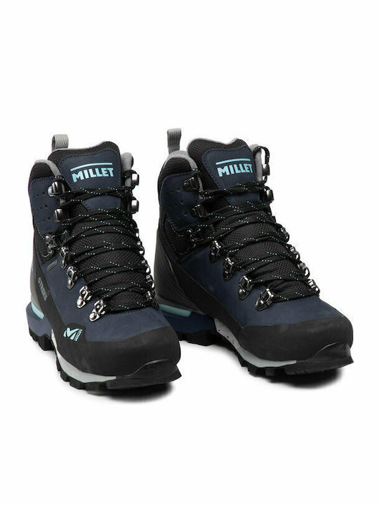 Millet Trek 5 GTX Women's Hiking Waterproof Boots With Gore-Tex Membrane Blue