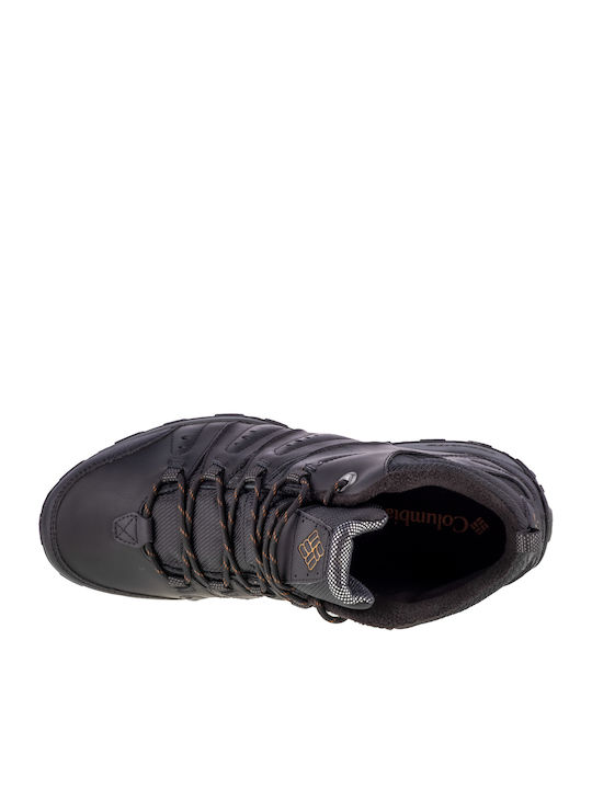 Columbia Woodburn II Chukka Ανδρικά Ορειβατικά Μποτάκια Μαύρα
