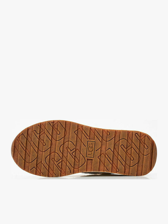 Damen Flatforms Sneakers Weiß
