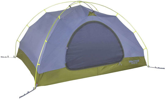Marmot Vapor 3P Green Camping Tents Igloo Mountaineering Green with Double Cloth 4 Seasons for 3 People Waterproof 3000mm 229x186x117cm
