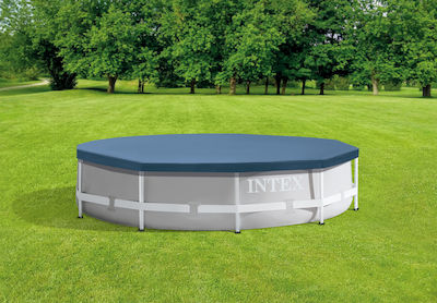 Intex Sun Protective Round Pool Cover Metal Frame 305cm