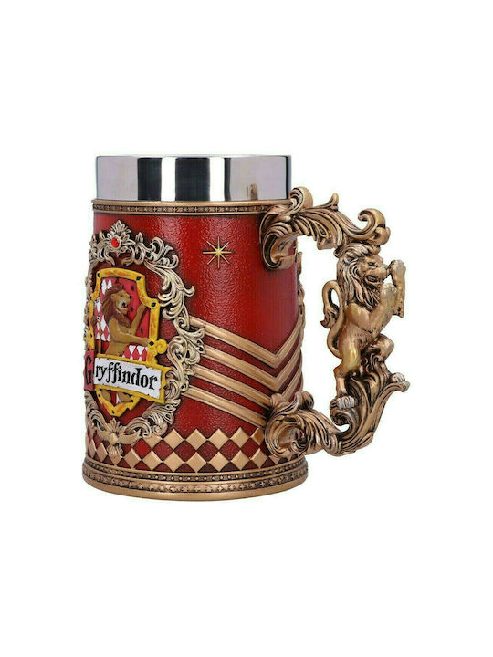 Nemesis Now Harry Potter - Gryffindor Ποτήρι Μπύρας από Πλαστικό σε Κόκκινο Χρώμα