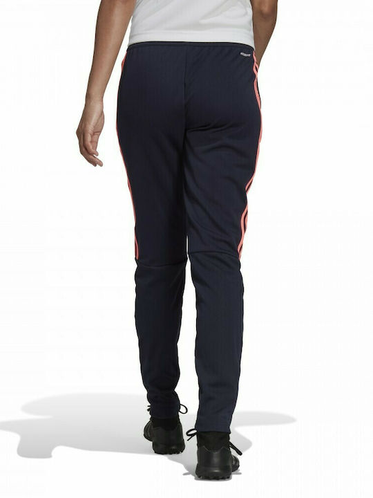 Adidas Aeroready Sereno Pantaloni de trening pentru femei Albastru marin