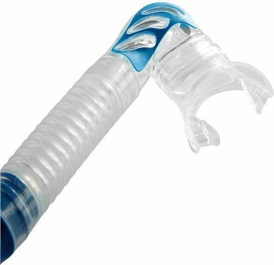 CressiSub Alpha Ultra Dry Tub De Scufundare Roz Cu Muștiuc Din Silicon