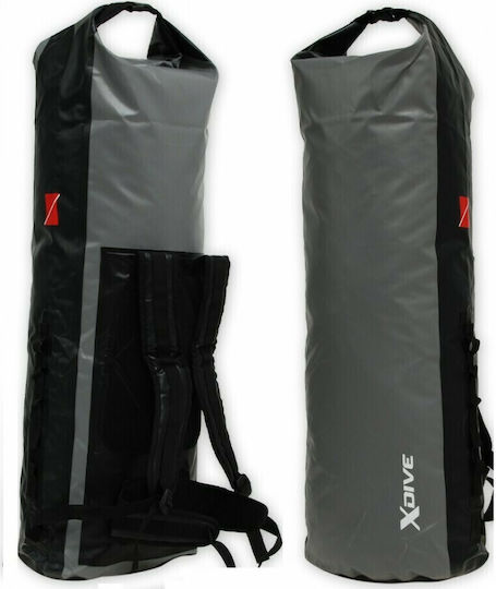 XDive Carrier Στεγανός Σάκος Πλάτης 90lt Γκρι