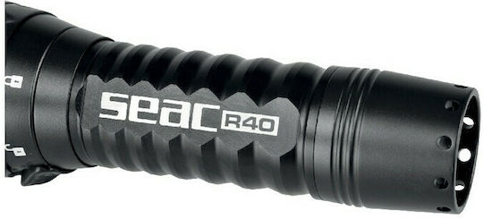 Seac R40 Φακός Κατάδυσης Επαναφορτιζόμενος LED με Φωτεινότητα 2300lm για Βάθος έως 100m