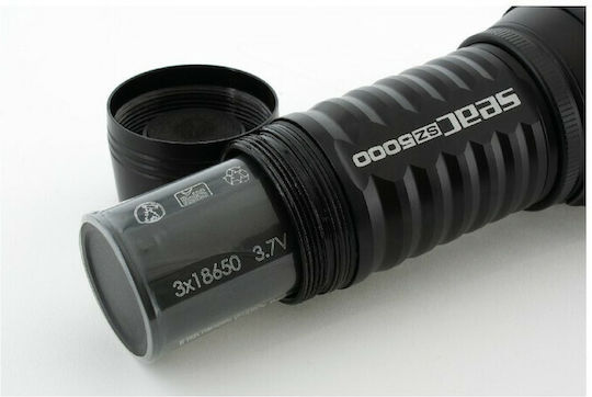 Seac SZ5000 Diving Safety Lights Rechargeable LED with Brightness 4200lm for Depth up to 100m