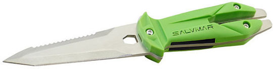 Salvimar Goemon Diving Knife Μαχαίρι Κατάδυσης Πράσινο με Λεπίδα 9,5εκ.