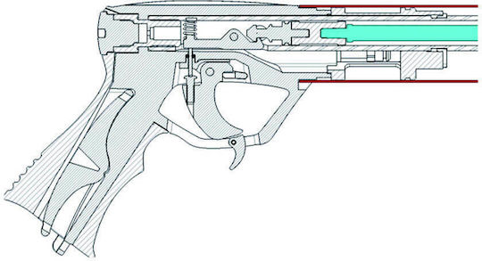 CressiSub Speargun Air Saetta C/R 55cm