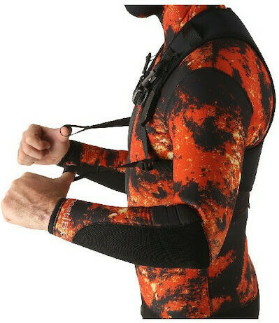 Seac Hunt 99-10N Weight Vest Γιλέκο Βαρών Πλάτης Μαύρο 1000gr