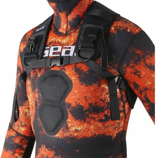 Seac Hunt 99-10N Weight Vest Γιλέκο Βαρών Πλάτης Μαύρο 1000gr