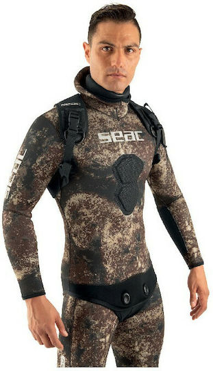 Seac Hunt 99-10N Weight Vest Γιλέκο Βαρών Πλάτης Μαύρο 1000gr