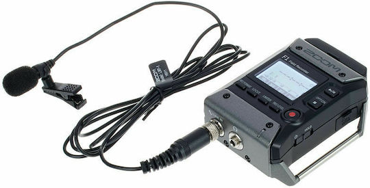 Zoom LMF-2 Condenser (Small Diaphragm) Microphone 3.5mm Πέτου, Clip On for Vocals