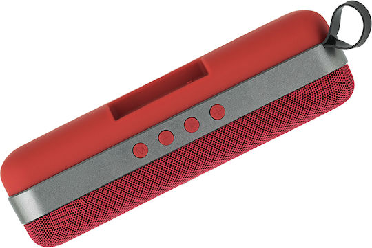 Tellur Loop Bluetooth Speaker 10W with Radio and Battery Life up to 5 hours Red