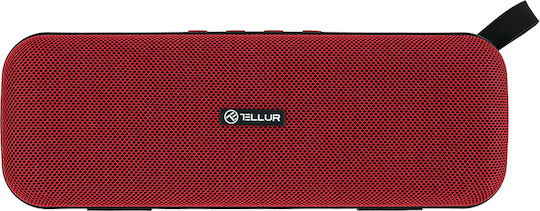 Tellur Loop Bluetooth Speaker 10W with Radio and Battery Life up to 5 hours Red