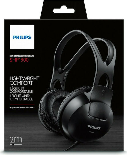 Philips SHP1900 Ενσύρματα Over Ear Ακουστικά Μαύρα