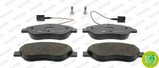 Ferodo Σετ Τακάκια Εμπρός 1τμχ για Alfa Romeo Mito Fiat Bravo / Stilo Lancia Delta