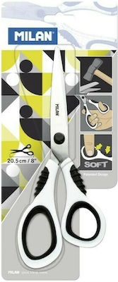 Milan Office Scissors 20.2cm with Metallic Blade