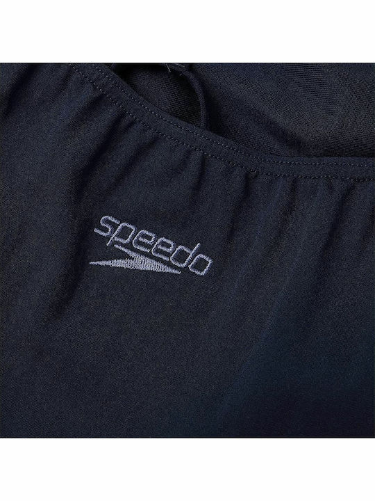 Eco Endurance Thinstrap Αθλητικό Ολόσωμο Μαγιό Navy Μπλε