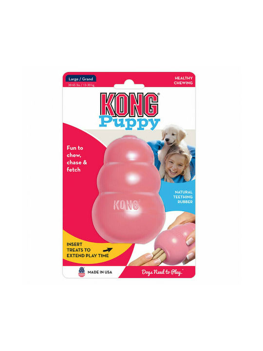 Kong Puppy Играчка От Каучук Large Розова Kong Puppy Играчка От Каучук Large Розова