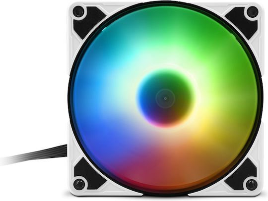 Sharkoon SilentStorm Case Fan 120mm (1400rpm) με RGB Φωτισμό και Σύνδεση 4-Pin PWM