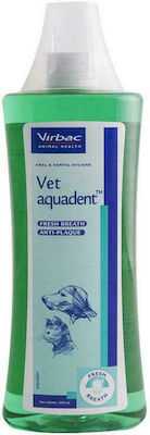 Virbac Vet Aquadent Mouth Wash Dog against Bad Breath 250ml