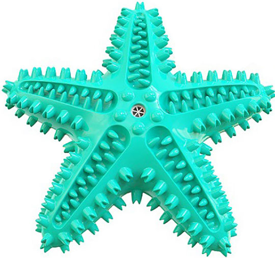 Pet Interest Squeaker Starfish Dog Toothbrush for Small Breeds