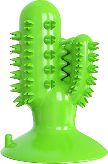 Pet Interest Squeaker Cactus Dog Green Οδοντόβουρτσα για Σκύλους για Προστασία Ούλων