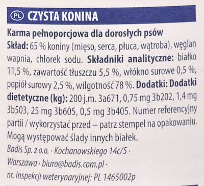 Animonda Grancarno Single Protein Umedă pentru Câini Câine fără Gluten în Conservă 1 x 800gr.