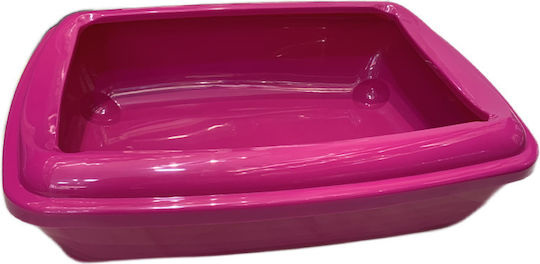 Moderna Arist-O Large + Rim Cat Basin Pink L49.5 x W37.8 x H13.5cm